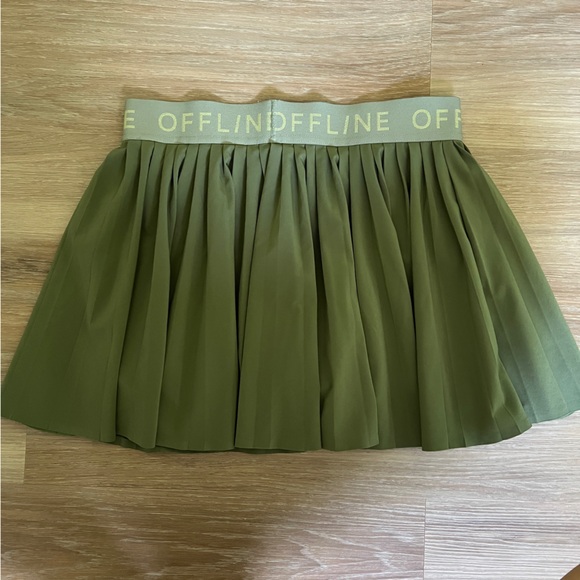 Offline by Aerie, AE American Eagle green athletic skirt skort size medium - Picture 2 of 6